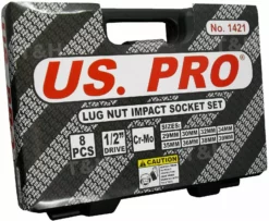 US PRO By BERGEN US.PRO TOOLS 12 Point Axle Hub Lug Nut DEEP IMPACT Socket Set 1/2" Drive 29-39mm 11 US PRO By BERGEN US.PRO TOOLS 12 Point Axle Hub Lug Nut DEEP IMPACT Socket Set 1/2" Drive 29-39mm -SOCKET SETS & EXTENSION BARS Sales 00384d28 b431 4142 a0c2 0ccc6a889339