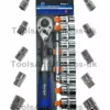 Berlin Tools LTD BLUESPOT 1/2" Drive 6 Point 12 Piece Socket Set 10mm - 24mm