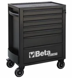 Beta RSC24/7 7 Drawer Mobile Roller Cabinet Black