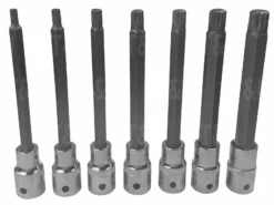 US PRO By BERGEN BERGEN Extra Long SPLINE BIT Socket Set 1/2"Dr Triple Square Spline Sockets-M16 -SOCKET SETS & EXTENSION BARS Sales 02ef156b 43ef 4e28 bada 3125858470cf