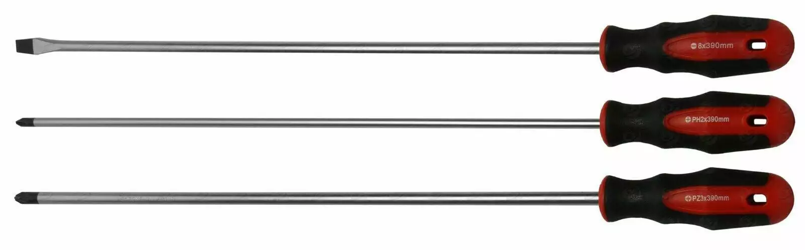 US PRO By BERGEN US.PRO Extra Long Magnetic Screwdrivers 500mm Long Pozi Philips Slotted PZ3 PH2 3 US PRO By BERGEN US.PRO Extra Long Magnetic Screwdrivers 500mm Long Pozi Philips Slotted PZ3 PH2 - Image 3