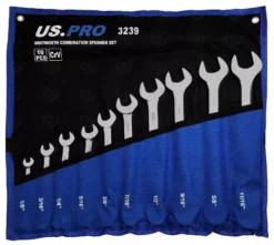US PRO By BERGEN 10 Piece WHITWORTH Combination Spanner Set 1/8" - 11/16" -SOCKET SETS & EXTENSION BARS Sales 04e1d898 9246 4976 91f1 06e556075203