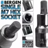 US PRO By BERGEN BERGEN Hex Socket H7mm 1/2" Drive 55mm 7mm Hex Key Single Socket Allen Key