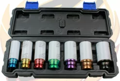 US PRO By BERGEN US PRO INDUSTRIAL Alloy Wheel Nut Thin Wall DEEP Impact Socket Set 1/2"DR 3459 -SOCKET SETS & EXTENSION BARS Sales 08afa203 377e 429b ae03 8275df9af434