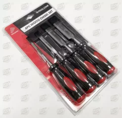 Toolzone Wood Chisel Set 4pc Carpenters Woodworking Chisels Set 1/4" - 1/2" - 3/4" - 1" -SOCKET SETS & EXTENSION BARS Sales 0a62e7a5 7095 4a15 8893 473513048c3c