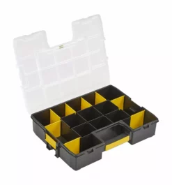 Stanley 1-94-745 Sortmaster Junior Stackable Parts Storage Organiser For Screws Etc -SOCKET SETS & EXTENSION BARS Sales 1 94 745 3