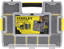 Stanley 1-97-483 Sort Master Stackable Screws &amp; Small Parts Storage Organiser Case Toolbox
