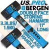 US PRO By BERGEN US.PRO By BERGEN 3.3lbs Stoning Hammer 1.5kg Fibreglass Handle 11" Inch Sledge Hammer