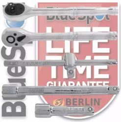BlueSpot Sockets & DEEP Socket Set 3/8" Drive 8-24mm Tool Set With 72T Ratchet Extensions -SOCKET SETS & EXTENSION BARS Sales 1303a549 0cc9 40c2 84cb 3200d11a036f
