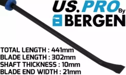 US PRO By BERGEN Pry Bar Set With Protective Handle Guard HEAVY DUTY JEMMY CROW PRY BARS -SOCKET SETS & EXTENSION BARS Sales 13fc928c ea82 41cc bd0f c73285e6bd6c