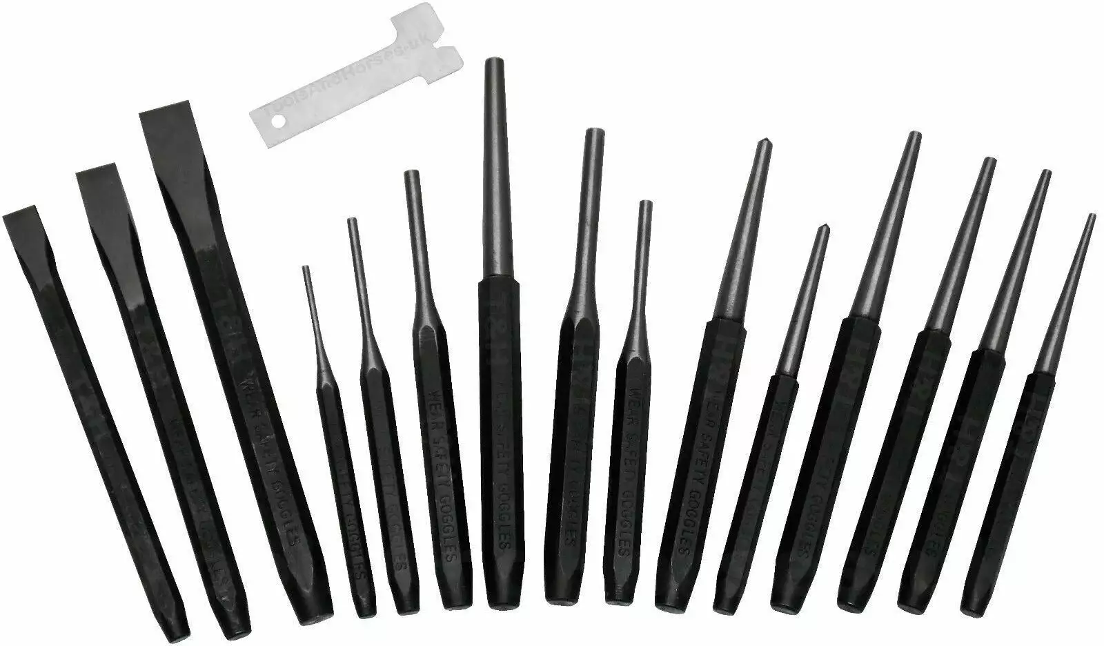 US PRO By BERGEN 16 Piece Punch And Chisel Set 6 US PRO By BERGEN 16 Piece Punch And Chisel Set - Image 6