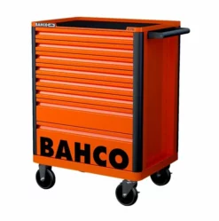Bahco 1472K8 E72 8 Drawer 26" Mobile Roller Cabinet Orange