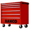 Bahco 1475KXL6RED C75 40″ 6 Drawer Mobile Roller Cabinet Red