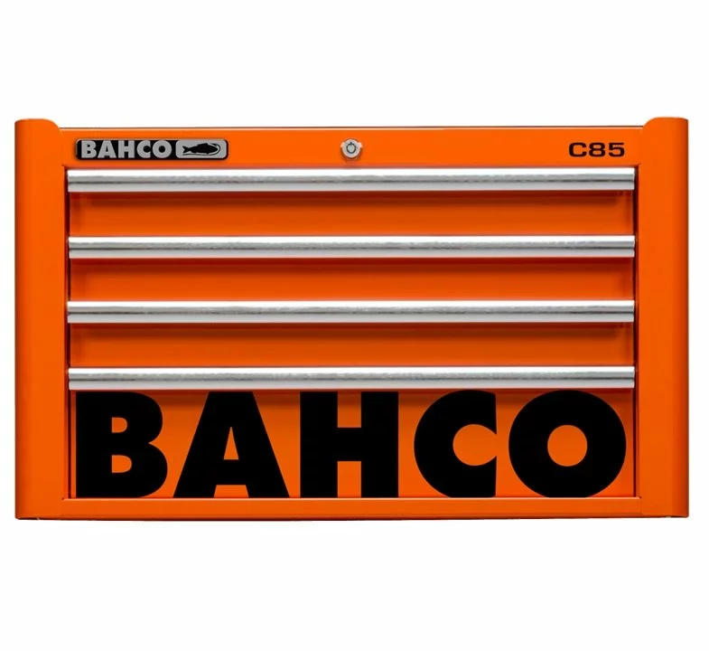 Bahco 1485K4 C85 Classic 4 Drawer Top Chest Orange 2 Bahco 1485K4 C85 Classic 4 Drawer Top Chest Orange - Image 2