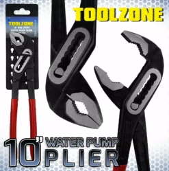 HEAVY DUTY 10" Box Joint Water Pump Pliers Adjustable Wide Opening Toolzone