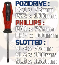 SEALEY Pozidrive & Slotted & Phillips Magnetic 8 Piece Screwdriver Set -SOCKET SETS & EXTENSION BARS Sales 16a4723d f8d2 4065 90b6 d6f088c93d37