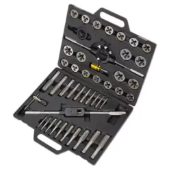 Sealey Tools AK303IMP Tap And Die Set 1/4" - 1" UNF And UNC Imperial Threads In A Sturdy Case 5 Sealey Tools AK303IMP Tap And Die Set 1/4" - 1" UNF And UNC Imperial Threads In A Sturdy Case -SOCKET SETS & EXTENSION BARS Sales 174276035