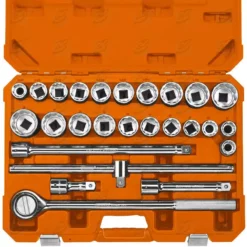 DRAPER 3/4" Dr Metric SAE AF Socket Set 12 Point Sockets Ratchet Extensions Set -SOCKET SETS & EXTENSION BARS Sales 1a62d729 6a7b 4d87 8f98 5b2fadd24f08