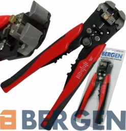 US PRO By BERGEN Automatic Wire Cable Stripper 3In1 Auto Crimping Plier Tool Wire Cutter