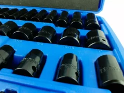 US PRO By BERGEN BERGEN DEEP SHALLOW IMPACT SOCKETS AF/SAE MM & ADAPTOR 37pc 6pt HEX 3/8" 1/2" DR -SOCKET SETS & EXTENSION BARS Sales 214a544e 7cee 4fad ab31 37a5ad3bd704