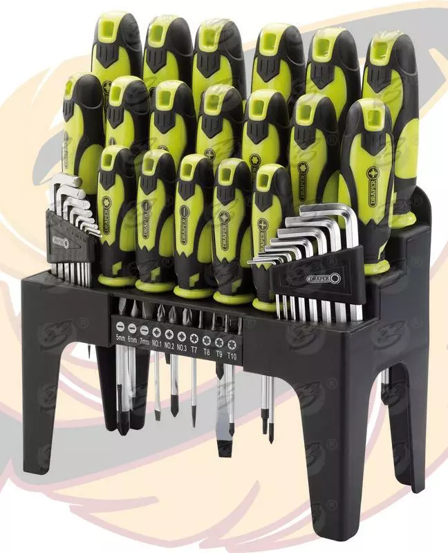 DRAPER MAGNETIC Screwdriver & Hex Keys Set Hi-Vis Slotted Straight Phillips Torx 3 DRAPER MAGNETIC Screwdriver & Hex Keys Set Hi-Vis Slotted Straight Phillips Torx - Image 3