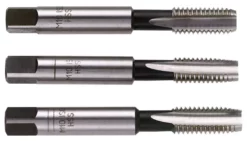 Facom 227.7X100T3 3 Piece HSS Tap Set M7 X 1.00mm