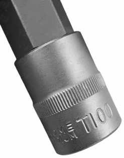 Toolzone 6pc TORX BIT Socket Set 1/2" Dr Star Keys T55-T100 TX Torx Sockets 100mm Long -SOCKET SETS & EXTENSION BARS Sales 25b1c69e b9d8 4bf3 a23d 21795fa04f9d
