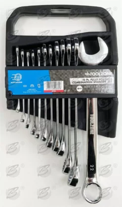 Toolzone Combination Spanner Set 12pc 6 - 22mm Combi Wrench Set Open & Ring End Spanner -SOCKET SETS & EXTENSION BARS Sales 2963829a 3538 4754 b090 e628ac5f26de