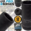 29mm 1/2" Drive Axle Hub Nut Socket 12 Point Deep Impact Socket US PRO BY BERGEN