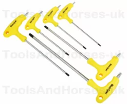 BlueSpot 6pc T-Handle Magnetic Torx Star Key Set T10 To T40 Tamper Proof Torx Drivers CRV -SOCKET SETS & EXTENSION BARS Sales 2cd423e5 2436 48d7 b573 0fa6ad439d3c