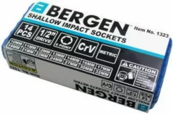 US PRO By BERGEN BERGEN 1/2"Inch Drive IMPACT Socket Set Shallow Impact Sockets 10mm-32mm 6PT Hex -SOCKET SETS & EXTENSION BARS Sales 2e9f3a71 5db1 41b5 9154 e733802826b1
