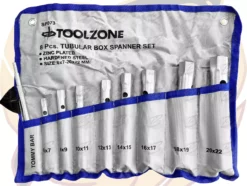 Toolzone Tubular Box Spanner Set Metric Wrench Set 6mm - 22mm Spark Plug Spanner Wrench -SOCKET SETS & EXTENSION BARS Sales 300b6775 b30c 4f73 a567 11991b666d1a