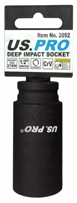 US PRO By BERGEN BERGEN BREAKER BAR 27mm 1/2" Dr Deep Impact Socket 24" Long Strong Arm Power Bar -SOCKET SETS & EXTENSION BARS Sales 35402f0d 03af 45da a7a5 962f81f6dc5f