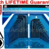 BLUESPOT 30 Piece ALLEN KEY Set Long Arm Hex Keys