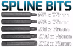 US PRO By BERGEN BERGEN Hex Torx Star & Spline BIT Socket Set 3/8" & 1/2"dr Long & Short Reach -SOCKET SETS & EXTENSION BARS Sales 36696f4b a9ee 42d4 9e6c d5321fab4f78