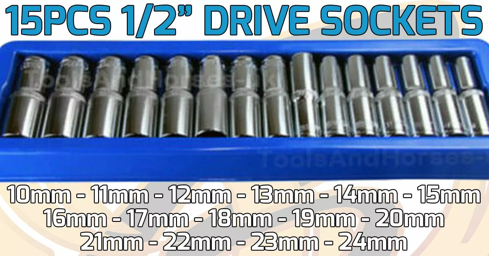 US PRO By BERGEN US.PRO By BERGEN Deep Sockets & Ratchet Handles & Extension Bars 1/4" 3/8" 1/2" Drive 6PT 7 US PRO By BERGEN US.PRO By BERGEN Deep Sockets & Ratchet Handles & Extension Bars 1/4" 3/8" 1/2" Drive 6PT - Image 7