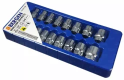 US PRO By BERGEN BERGEN Socket Set 17pc 1/2" Drive Shallow Sockets Set 10mm-30mm Socket Tool Set -SOCKET SETS & EXTENSION BARS Sales 376a591a 523c 4f9a a974 6e1ff389a6ad
