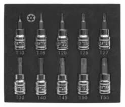 US PRO By BERGEN BERGEN TAMPER PROOF TORX BIT Socket Set 3/8" Security Torx Star Sockets T10-T55 13 US PRO By BERGEN BERGEN TAMPER PROOF TORX BIT Socket Set 3/8" Security Torx Star Sockets T10-T55 -SOCKET SETS & EXTENSION BARS Sales 37992f71 8c9a 4006 bfa9 0389f36cbc43