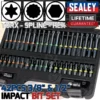 SEALEY Impact Hex Torx Spline Bit Socket Set 3/8" 1/2" Adapter Long Short Reach