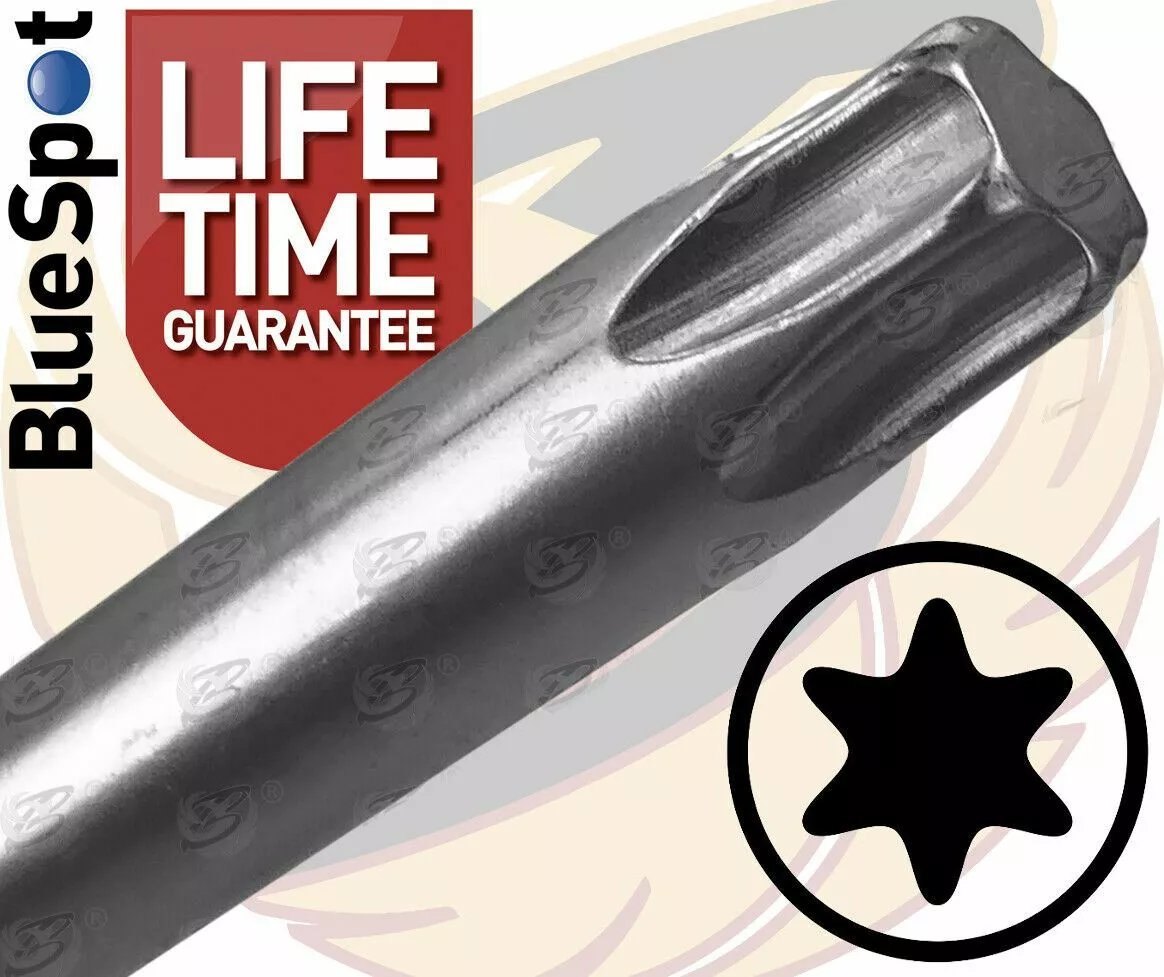 BLUESPOT T-Handle Torx Star Key Set T9 - T50 Torx Drivers 10pc Long & Short Reach Torx TX 7 BLUESPOT T-Handle Torx Star Key Set T9 - T50 Torx Drivers 10pc Long & Short Reach Torx TX - Image 7