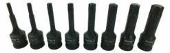 BlueSpot IMPACT TORX BIT Socket Set 1/2" Dr Impact Star Keys T30 To T80 8pc TX 1/2" Drive -SOCKET SETS & EXTENSION BARS Sales 4154193c 9ab1 44a5 b024 c598722f6294