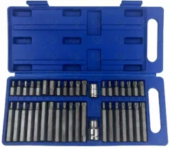 Toolzone Hex Torx Star & Spline BIT Socket Set 3/8" & 1/2"dr Long & Short Reach Allen Key -SOCKET SETS & EXTENSION BARS Sales 419106d1 c0f1 4f71 aeff df088bec765e
