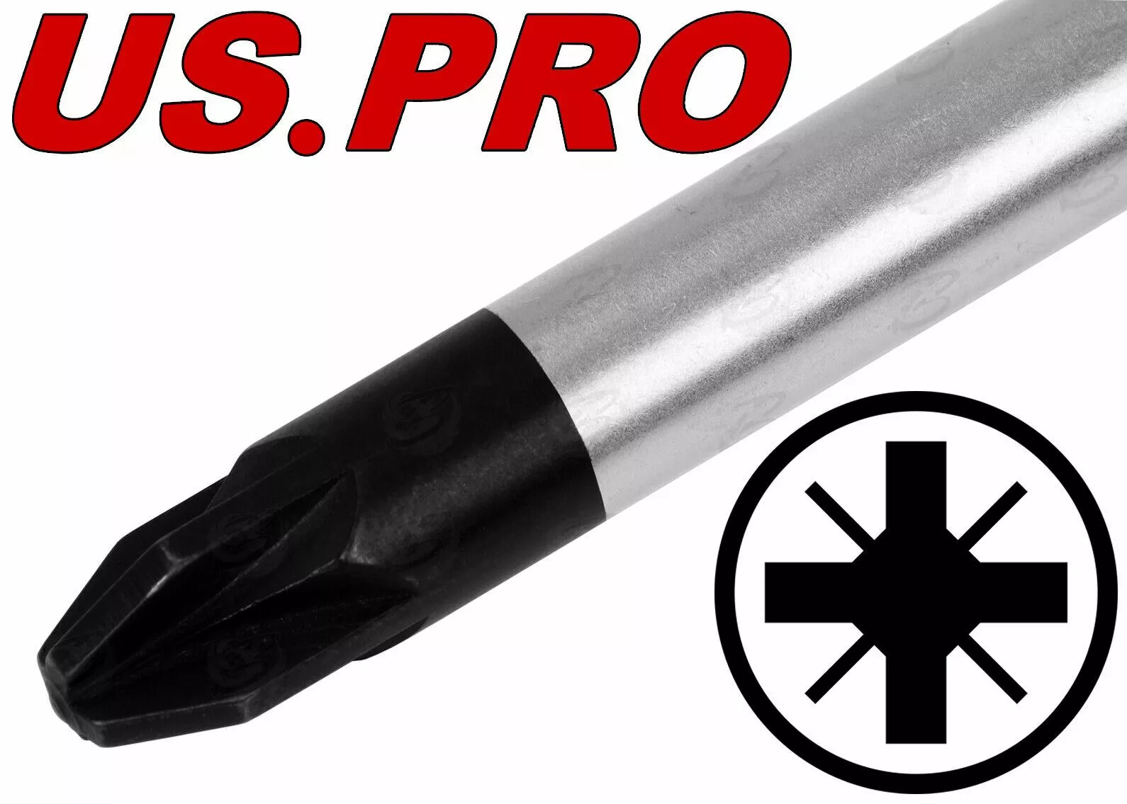 US PRO By BERGEN US.PRO Extra Long Magnetic Screwdrivers 500mm Long Pozi Philips Slotted PZ3 PH2 6 US PRO By BERGEN US.PRO Extra Long Magnetic Screwdrivers 500mm Long Pozi Philips Slotted PZ3 PH2 - Image 6