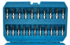 BlueSpot 46 Pce 1/4" Drive Socket Set With 72 Tooth Ratchet & Torx Bits, Hex Bits, PZ2 PH -SOCKET SETS & EXTENSION BARS Sales 44285af4 8405 45cf 8d8d 325a443474ee