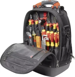Wiha 45153 Veto Pro Pac Tool Backpack Set L Electric 26 Piece VDE Tool Kit
