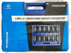 Toolzone 3/4"Inch DRIVE 6 POINT DEEP IMPACT Socket Set 24-41mm HGV Long Reach Sockets -SOCKET SETS & EXTENSION BARS Sales 46a6fe6d 08ef 46d7 9425 1bf0ad374a92