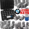 US PRO By BERGEN VORLUX By BERGEN BMW Locking Wheel Nut Keys Set BMW & Mini Spline & Ribe Type Locking Nut Keys