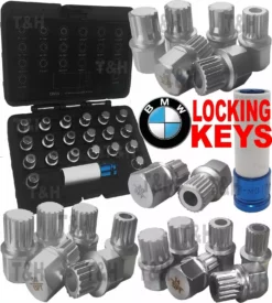 US PRO By BERGEN VORLUX By BERGEN BMW Locking Wheel Nut Keys Set BMW & Mini Spline & Ribe Type Locking Nut Keys