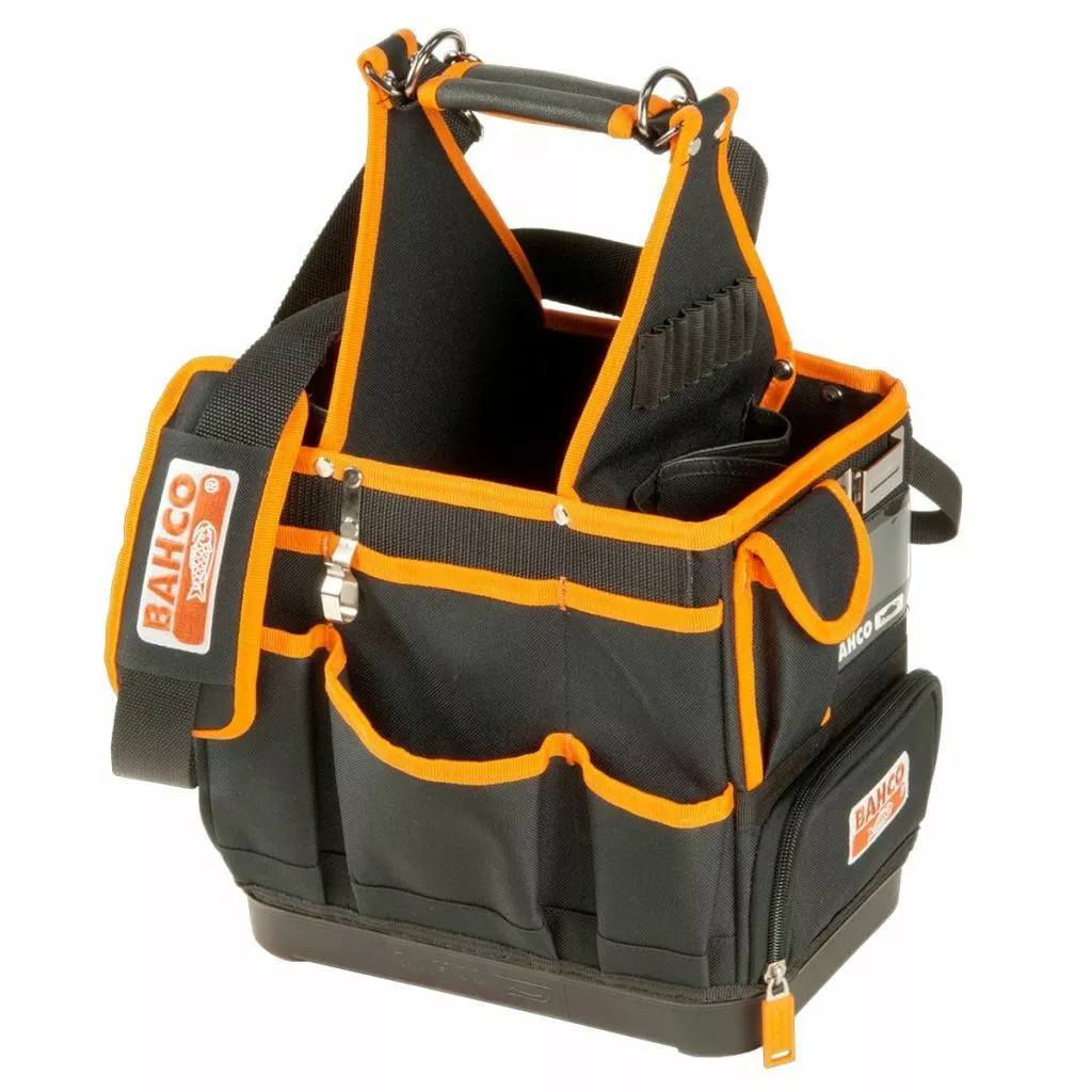 Bahco 4750FB3-12 Electricians/Plumbers Tool Tote Storage Bag Holder 12" 1 Bahco 4750FB3-12 Electricians/Plumbers Tool Tote Storage Bag Holder 12"