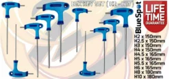 BLUESPOT T-Handle Torx & Ball End Hey Key Set 20pc Allen Star Key HEX H2-H10 TORX T9-T50 -SOCKET SETS & EXTENSION BARS Sales 481f7b02 11cf 4aa9 beb0 c9dc941d81e7